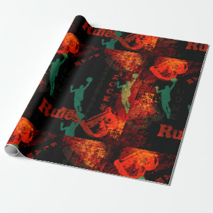 PAPIER CADEAU BASKETBALL