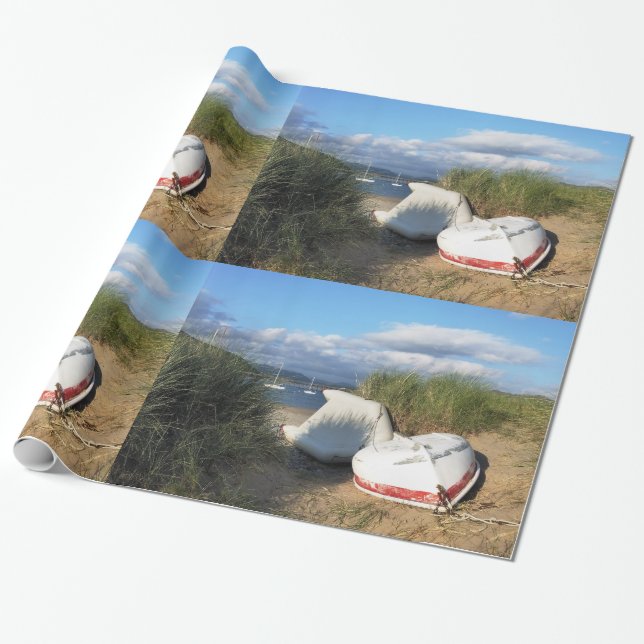 PAPIER CADEAU BATEAUX (Déroulé)