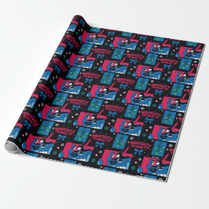 Papier Cadeau Batman   Catwoman Naughty Ou Nice Motif