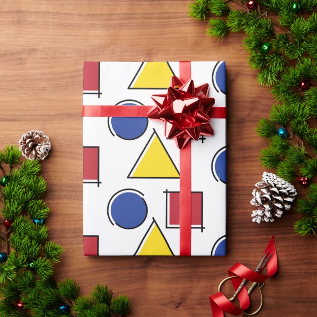 Papier Cadeau Bauhaus (Cadeau de vacances)