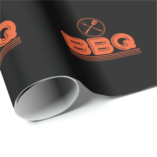 PAPIER CADEAU BBQ (Coin rond)
