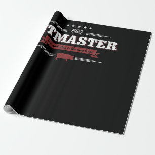 Papier Cadeau BBQ BBQ Pitmaster Faible Et Lent Est Une Manière