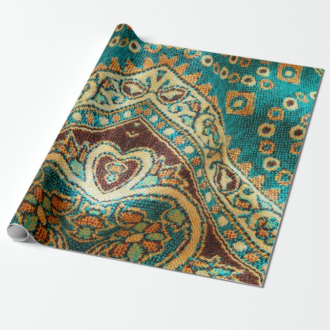 Papier Cadeau Beau, arabe, arabe, arabique, arabique, tissu arab (Déroulé)