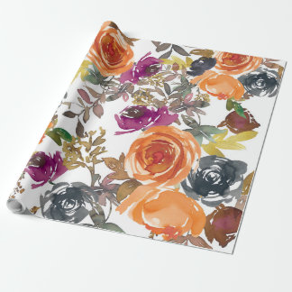 Papier Cadeau Beau motif floral