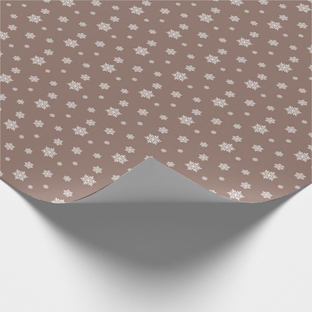 Papier Cadeau Beau Noël Cabine (Coin)