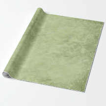 Beau papier d'emballage vert pour toutes les occas