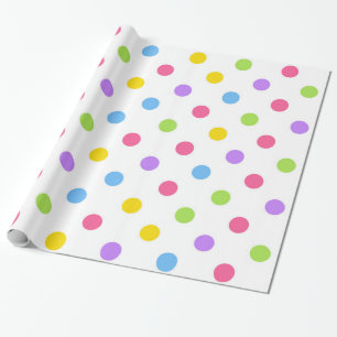 Papier Cadeau Beau Pois