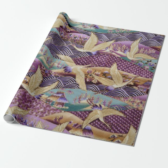 Papier Cadeau Beau tissage oriental (Déroulé)