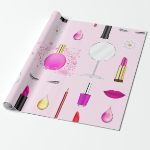 Papier Cadeau Beauté et maquillage