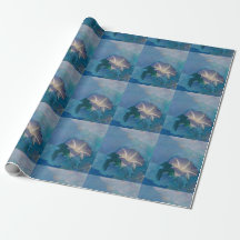 Beautiful Morning Glory Wrapping Paper