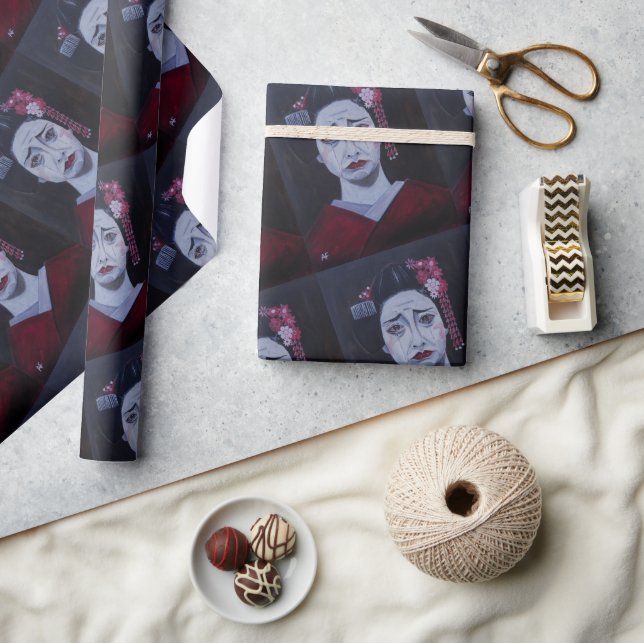 Papier Cadeau Beautifully Sad Painting by Alfred Fox (Artisanat)