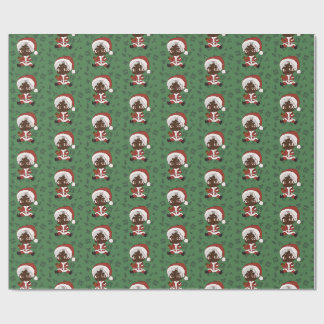 Papier Cadeau Bébé Santa (Version 1)