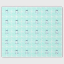 Bébé vert pastel en fleurs monogramme baby shower