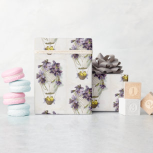 Papier Cadeau Bébés en papier d'enveloppement d'oeufs volants