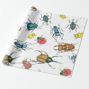 Papier Cadeau Beetles
