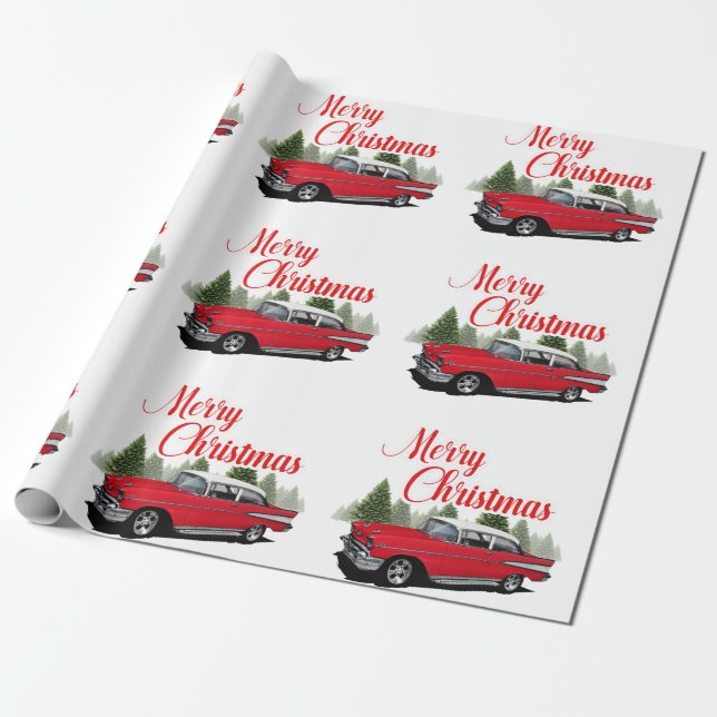 Papier Cadeau Bel Air de vacances (Déroulé)