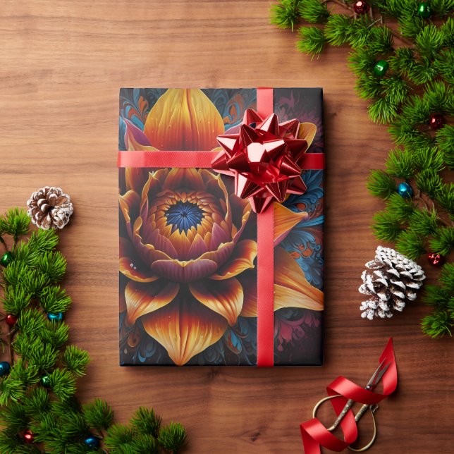 Papier Cadeau Belle Madela Bouddha Flower (Cadeau de vacances)