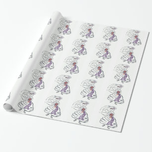 Papier Cadeau Belle Mariée