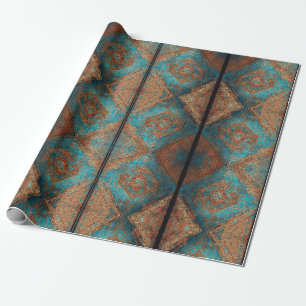 Papier Cadeau Belle Perse Ancien Motif Collection populaire