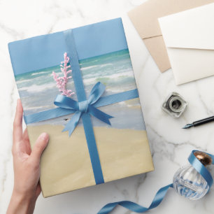 Papier Cadeau Belle Plage Bord de mer
