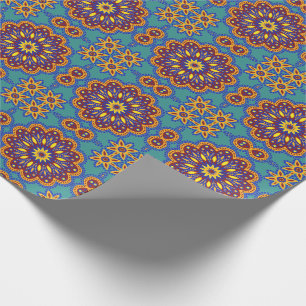 Papier Cadeau Belle tuile de Boho Talavera