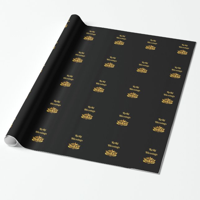 Papier Cadeau Bénédiction de Reiki (Déroulé)