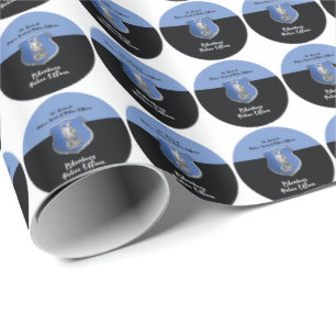 Papier Cadeau Bénédictions de St. Michel au nouveau policier