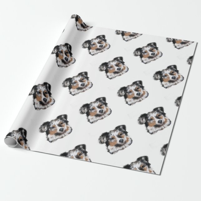 Papier Cadeau Berger australien (Déroulé)