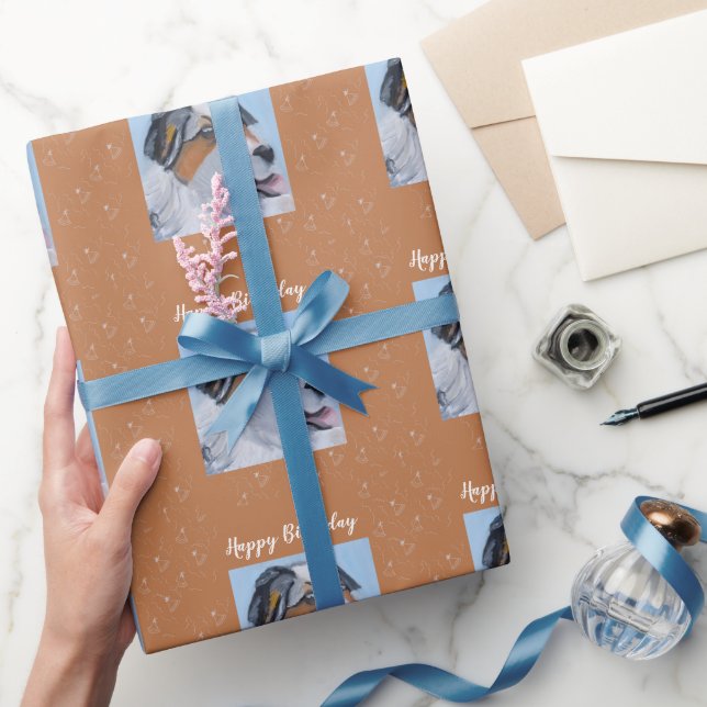 Papier Cadeau Berger australien Joyeux anniversaire (Cadeaux)