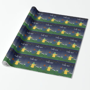Papier Cadeau Bergers avec leur mouton