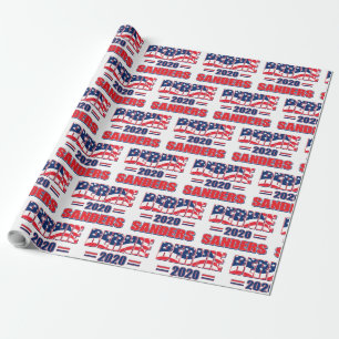 Papier Cadeau Bernie Sanders à la présidence en 2020