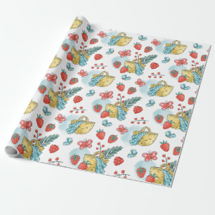 Papier Cadeau Berry Premier cadeau d'anniversaire