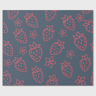 Papier Cadeau Berry Sweet Moments Enveloppement Papier