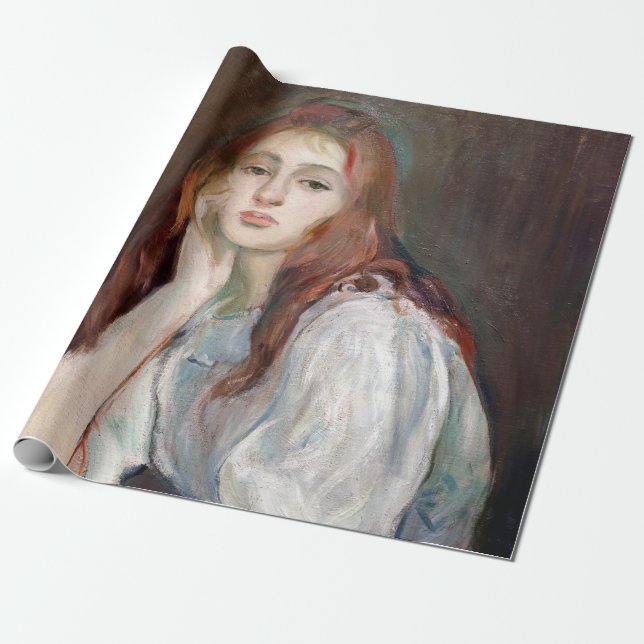 Papier Cadeau Berthe Morisot - Julie Daydreaming (Déroulé)