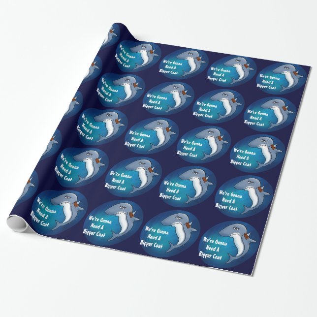 Papier Cadeau Besoin D'Un Tapis Plus Gros Drôle Enveloppement Du (Déroulé)