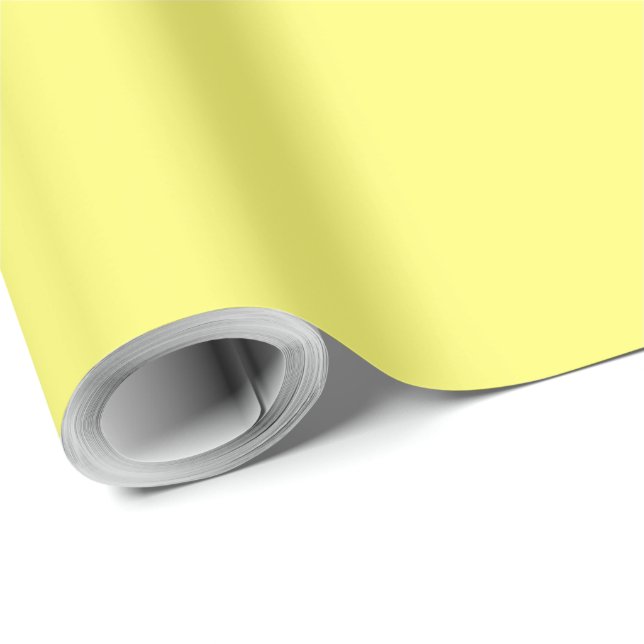 Papier Cadeau Beurre jaune (Coin rond)