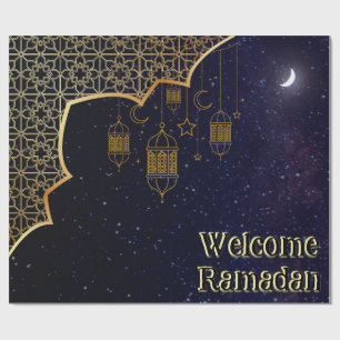 Papier Cadeau Bienvenue Ramadan : Le design islamique