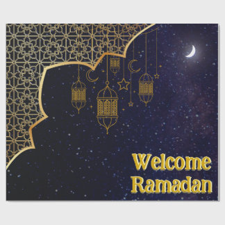 Papier Cadeau Bienvenue Ramadan : Le design islamique