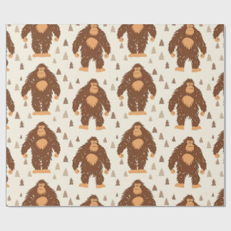 Papier Cadeau Bigfoot 