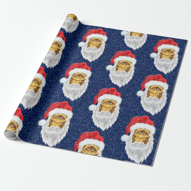 PAPIER CADEAU BIGFOOT PÈRE NOËL (Déroulé)