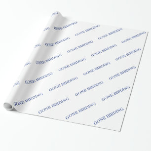 Papier Cadeau Birding allé