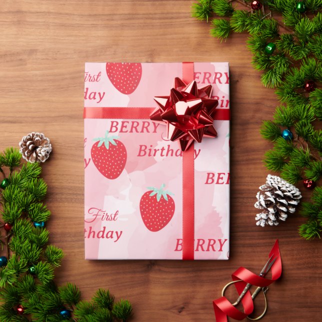 Papier Cadeau Birthday wrapping paper (Cadeau de vacances)