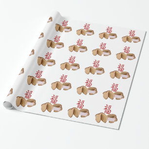 Papier Cadeau Biscuit de fortune