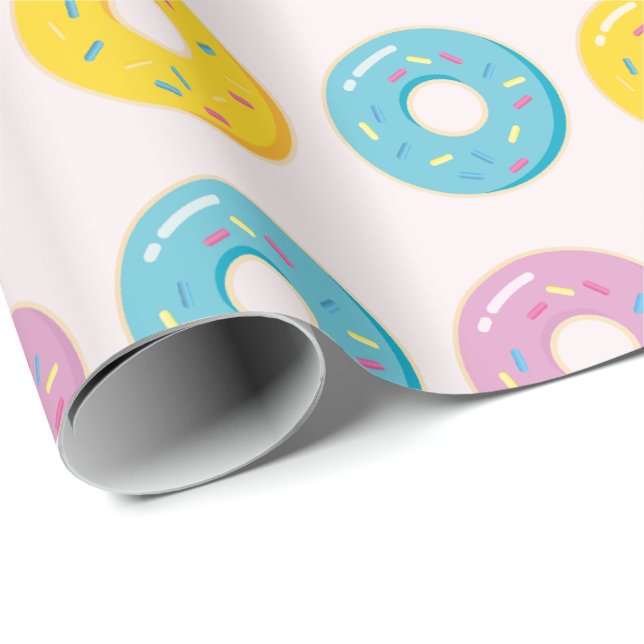 Papier Cadeau Bizarre âcre (Coin rond)