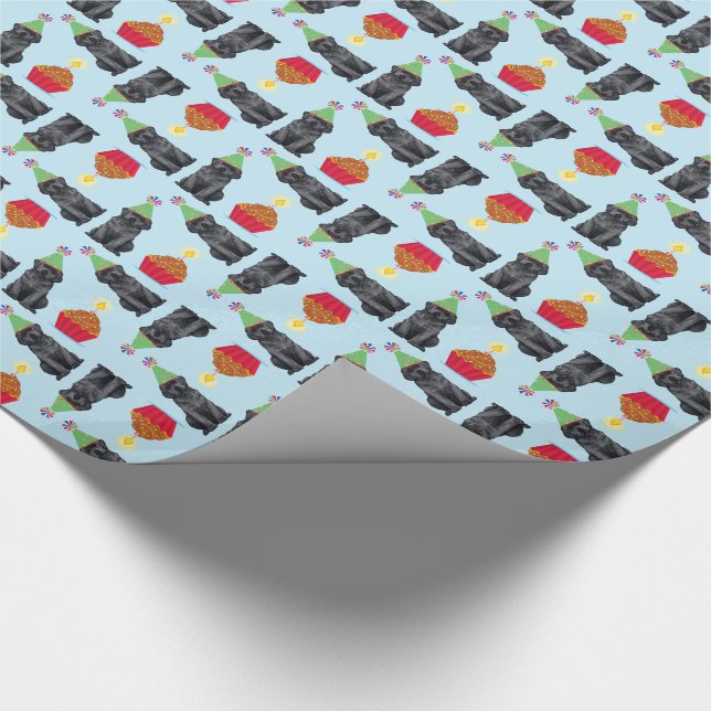 Papier Cadeau Black Lab de Cupcake (Coin)
