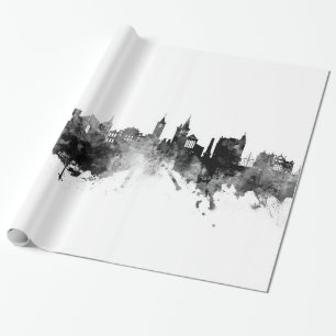 Papier Cadeau Black White