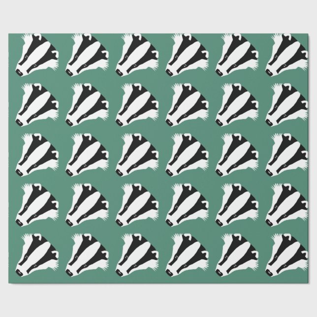 Papier Cadeau Blaireaux (Couture)