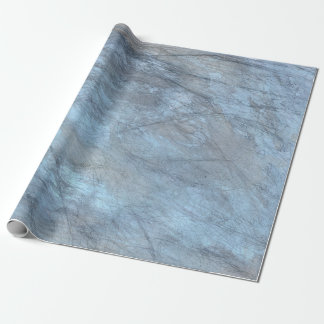 Papier Cadeau Bleu de ciel métallique