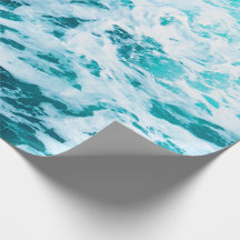 Bleu des vagues de l'océan, jet d'eau, surf, natur
