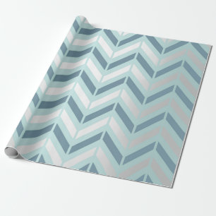 Papier Cadeau Bleu marine métallique de Tiffany d'argent de
